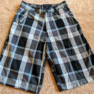 Boys Burnside Plaid Shorts